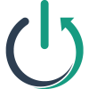 logo bleu vert carré